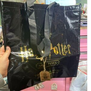 Harry Potter Wizarding World New York Store Large Black Reusable Gift Bag